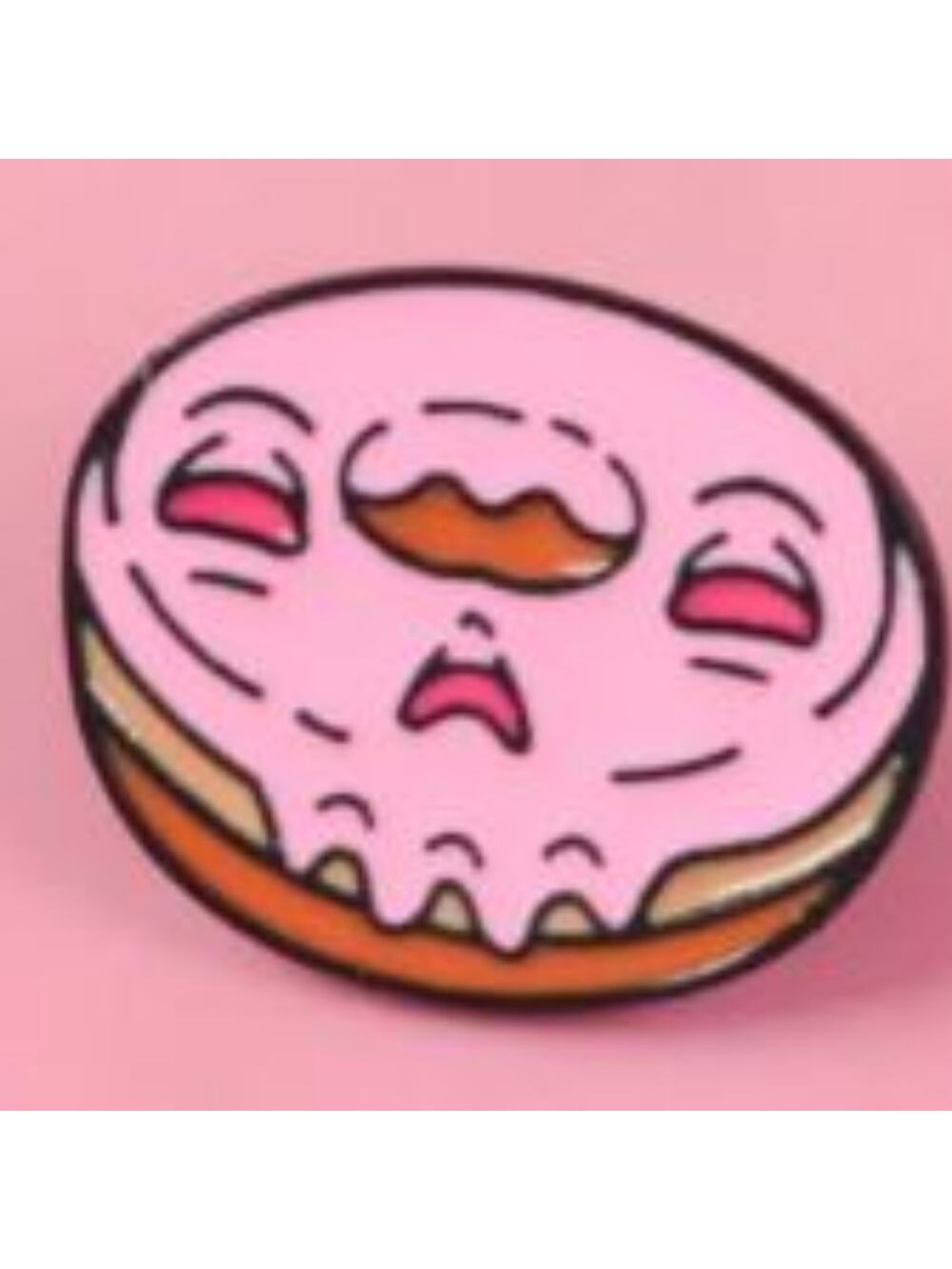 Zombie Donut Pin Brooch Halloween